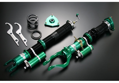 Винтовая подвеска (койловеры) Tein NISSAN GT-R 1 (2007-2009) (привод: 4WD) (R35) серия Super Racing с регулировками высоты (фултап) и выносными бачками, DSK00-81LS1