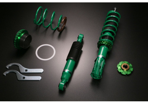 Комплект винтовой подвески (койловеров) Tein Street Basis Z MITSUBISHI EK SPORT (H81W) (2001-2006) (R, RS) (двиг 660 см^3) полный привод (4WD, AWD) с регулировками высоты, жесткости и развала, GSE08-81AS2