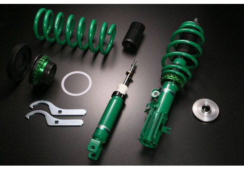 Комплект винтовой подвески (койловеров) Tein Street Basis Z NISSAN ELGRAND (ME51 ) (2004-2010) (RIDER S) (двиг 2500 см^3) задний привод с регулировками высоты, жесткости и развала, GSP12-81AS2