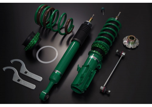 Комплект винтовой подвески (койловеров) Tein Flex Z HONDA FIT (GD3) (2002-2003) (1.5T, 1.5A, 1.5W, 1.5S) (двиг 1500 см^3) передний привод с регулировками высоты, жесткости и развала, VSA04-C1AS2