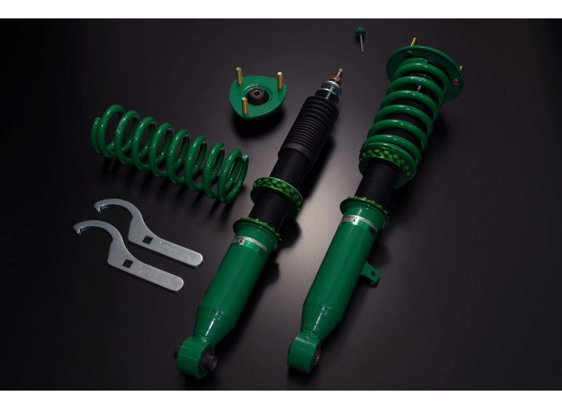 Винтовая подвеска (койловеры) Tein LEXUS GS300, GS350, GS430, GS450h 3 (2005-2012) (привод: FR) (GRS190L; GRS191; GRS191L; GWS191; GWS191L; UZS190; UZS190L) серия Flex A с регулировками высоты (фултап), сжатия/отбоя, VSC76-D1SS3