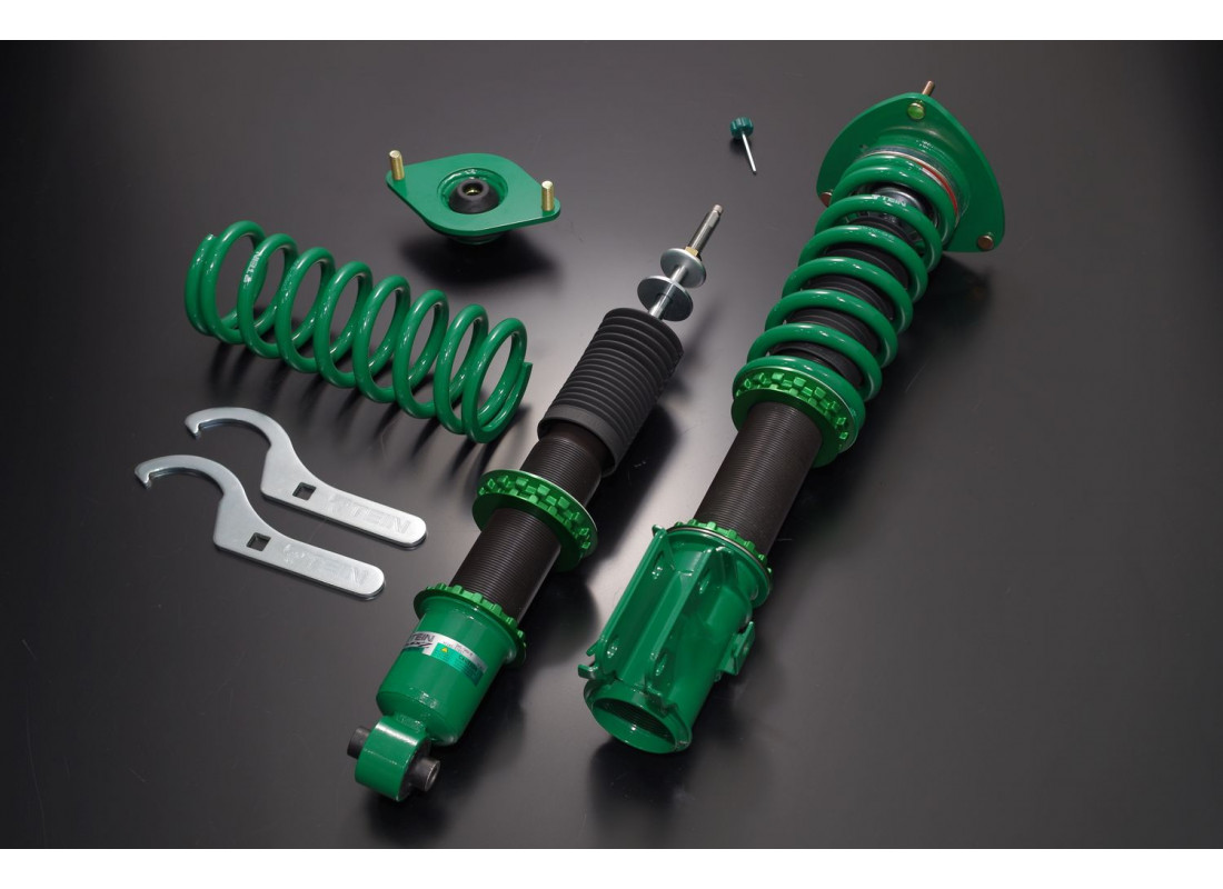Комплект винтовой подвески (койловеров) Tein Flex Z SUBARU FORESTER (SH9) (2010-2012) (S-EDITION) (двиг 2500 см^3) полный привод (4WD, AWD) с регулировками высоты, жесткости и развала, VSSA4-C1SS3